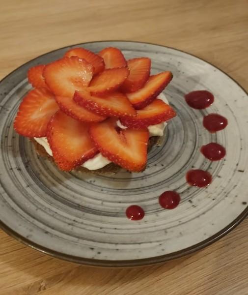 Tarte aux fraises 